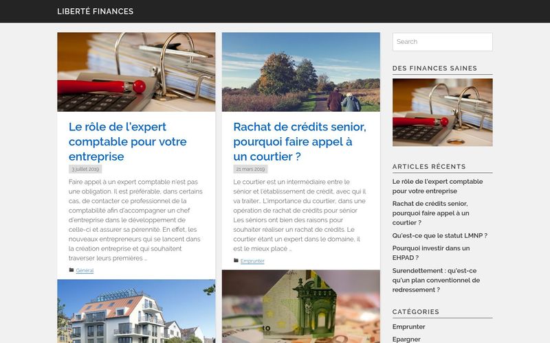 Liberté finances - Les bons conseils pour votre budget