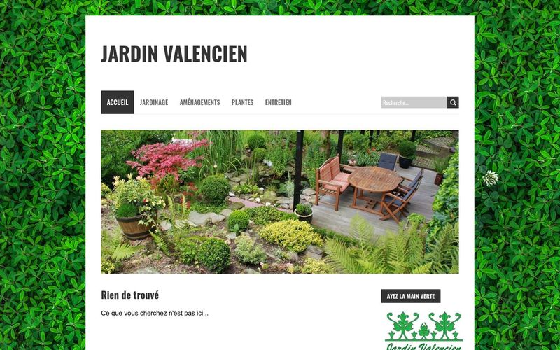 Facile d'avoir un beau jardin - Jardin Valencien